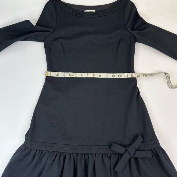 Kate Spade Women's‎ NWT Black Arlen All Aboard Drop Waist Designer Dress 2/C31 - Picture 12 of 15